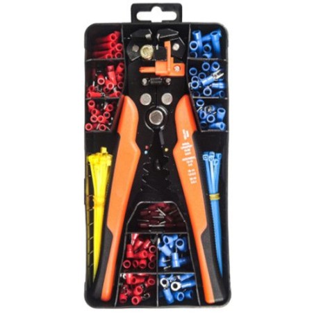 Ściągacz izolacji z akcesoriami KD10543