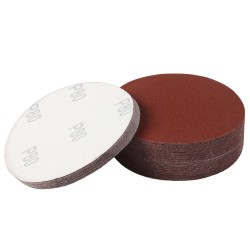 Papier ścierny 50szt. krążek 125mm P80 na rzep KD11803