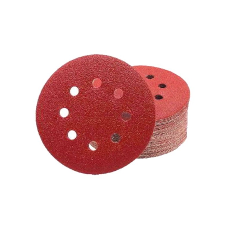 Papier ścierny 50szt. krążek 125mm P40 na rzep KD11807