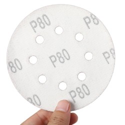 Papier ścierny 50szt. krążek 125mm P80 na rzep KD11809