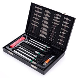 Zestaw nożyków modelarskich 56szt. KD10595