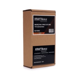 Zestaw wkrętaków precyzyjnych 110szt.  KD10952