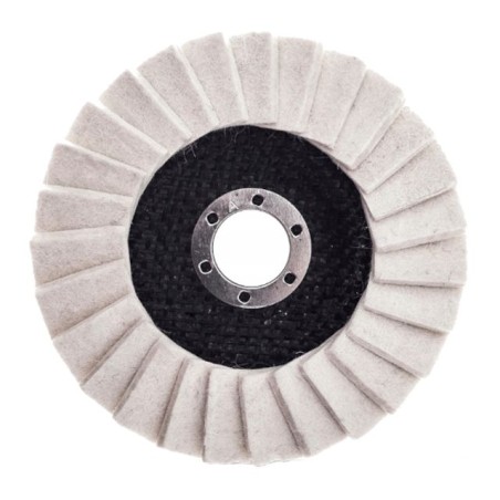 Tarcza filcowa filc do polerowania metalu 125mm KD959