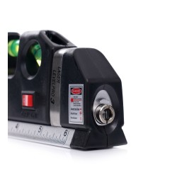Poziomica laserowa z miarą 250cm KD10437