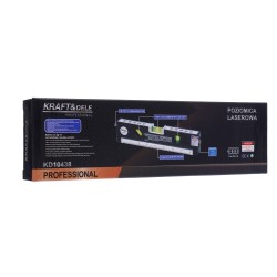 Poziomica laserowa z miarą 150cm KD10438