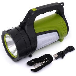 Latarka akumulatorowa z bocznymi światłami KD1243