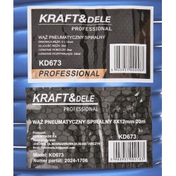 Wąż pneumatyczny 8x12mm 20m KD673