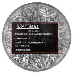 Tulejki nieizolowane 1900szt. KD10495