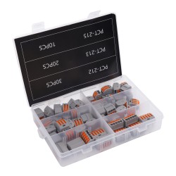 Zestaw szybkozłączek na drut 60szt. KD10496