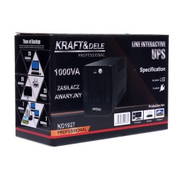 Zasilacz awaryjny UPS 1000VA LED KD1927