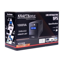 Zasilacz awaryjny UPS 1000VA LCD KD1928