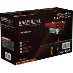 Wyciągarka elektryczna linowa 250kg KD1524