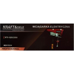 Wyciągarka elektryczna linowa 250kg KD1524