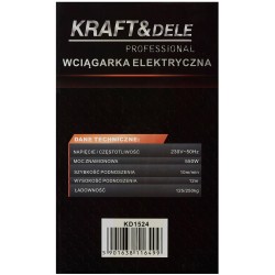 Wyciągarka elektryczna linowa 250kg KD1524
