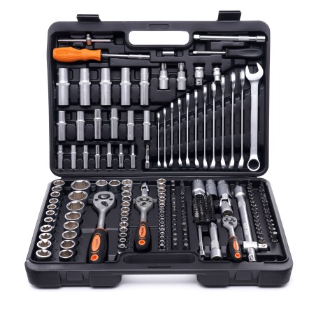 Zestaw narzędzi 219el. klucze nasadowe KD10470