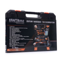 Zestaw narzędzi 100el.  KD10839
