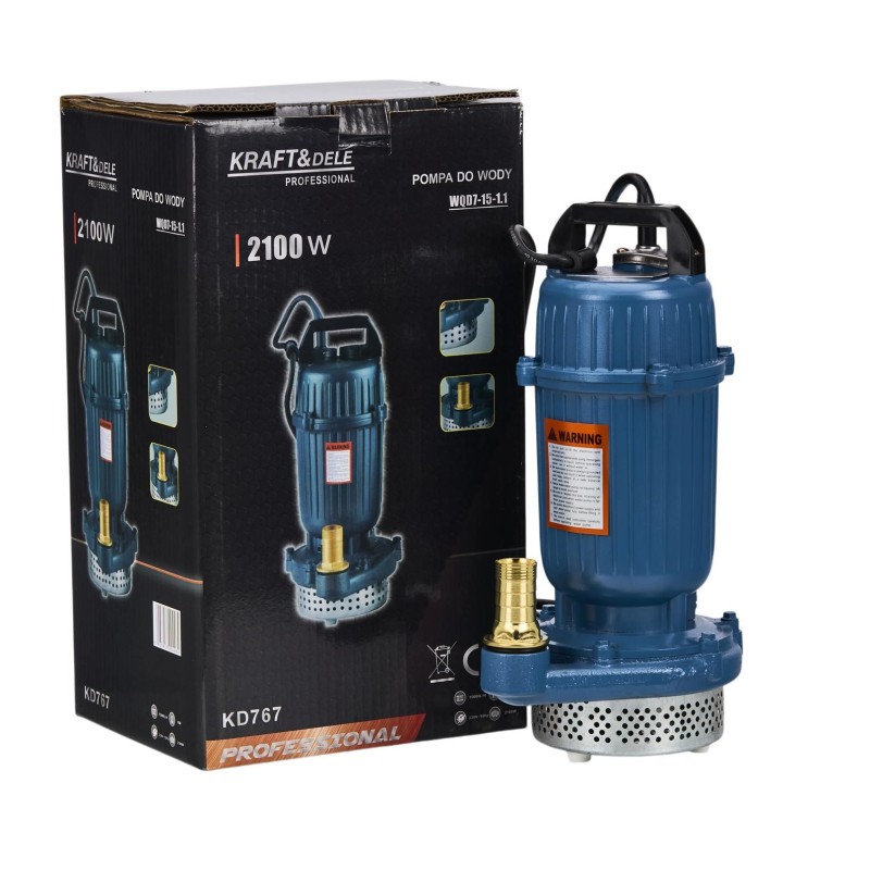 Pompa do wody brudnej i czystej 2100W KD767