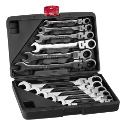 KLUCZE PŁASKO-OCZKOWE  8-19mm 12el.  KD11304