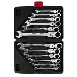 KLUCZE PŁASKO-OCZKOWE  8-19mm 12el.  KD11304