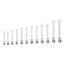 KLUCZE PŁASKO-OCZKOWE  8-19mm 12el.  KD11304