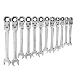 KLUCZE PŁASKO-OCZKOWE  8-19mm 12el.  KD11304