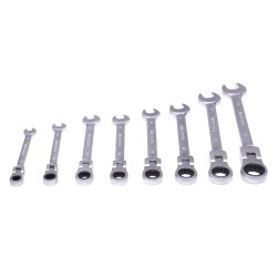 KLUCZE PŁASKO-OCZKOWE 8szt. KD11302