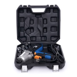 Elektryczny klucz udarowy 1/2" + walizka + nasadki KD1796