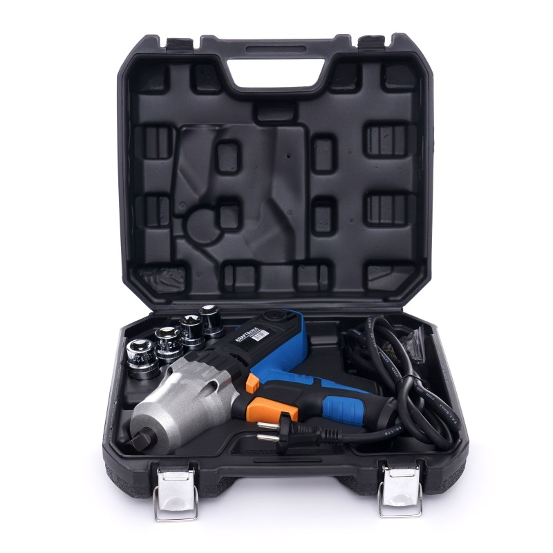 Elektryczny klucz udarowy 1/2" + walizka + nasadki KD1796