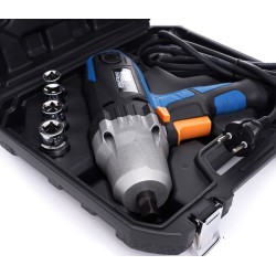 Elektryczny klucz udarowy 1/2" + walizka + nasadki KD1796