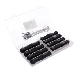 KLUCZE DO REGULACJI GAŹNIKÓW 8SZT + SZCZOTKI KD11245