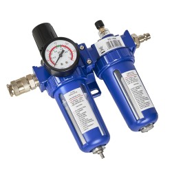 Reduktor ciśnienia z odwadniaczem i smarownicą 1/2" KD1496