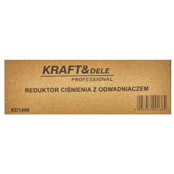 Reduktor ciśnienia z odwadniaczem i smarownicą 1/2" KD1496