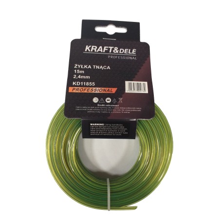 Żyłka tnąca 15m 2,4mm² KD11855