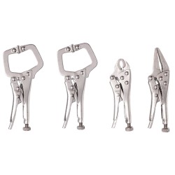 Szczypce zaciskowe spawalnicze 4szt. KD10568