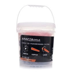 Zestaw do poziomowania płytek 600el. KD10778