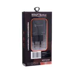 Ładowarka sieciowa QUICK CHARGE 3.0 KD1239