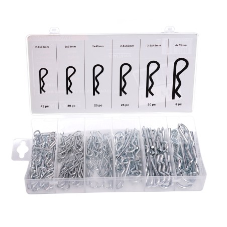 Zawleczki sprężynowe 150szt. KD10482