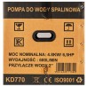 Motopompa pompa spalinowa 2 cale do wody 600l/min KD770