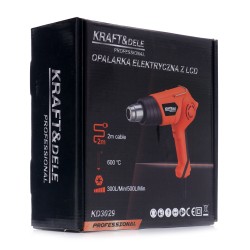 Opalarka Elektryczna z LCD 2000W KD3029