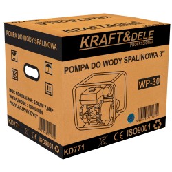 Motopompa pompa spalinowa 3cale do wody 1000l/min KD771