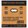 Motopompa pompa spalinowa 3cale do wody 1000l/min KD771