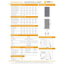 Panel fotowoltaiczny 455W ZNSHINE BIFACIAL ZS455W-CZ BIFACIAL