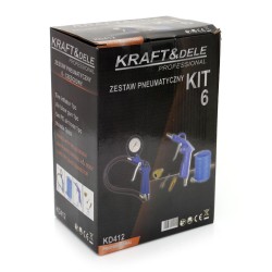 Zestaw Pneumatyczny 6 elementów KD412