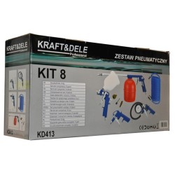 Zestaw Pneumatyczny 8 elementów KD413
