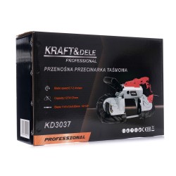 PRZENOŚNA PRZECINARKA TAŚMOWA 1900W KD3037