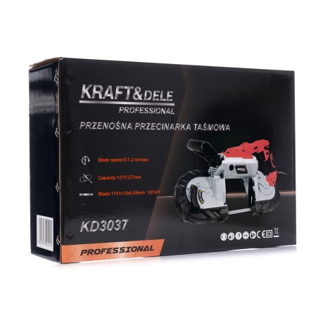 PRZENOŚNA PRZECINARKA TAŚMOWA 1900W KD3037