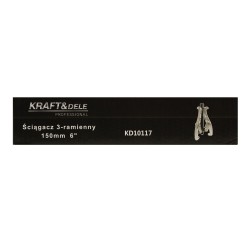 Ściągacz 3-ramienny 6" 150mm KD10117