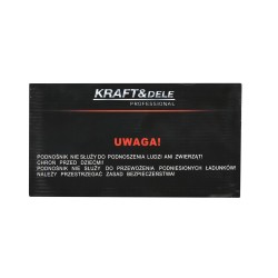 PODNOŚNIK NISKOPROFILOWY 4T  95-552mm KD1308