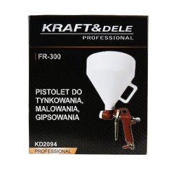 Pistolet natryskowy do tynków 5L + 3 dysze KD2094