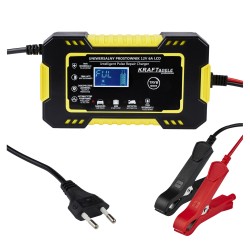 Automatyczny prostownik akumulatorowy LCD 12V / 6A KD1290